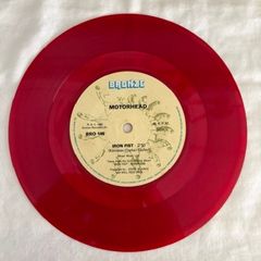Iron Fist - Motorhead [Vinyl 7", Red Pressing]