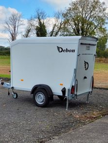 Debon C255 Box Trailer 2022 braked +Tent + Equipment