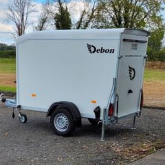 Debon C255 Box Trailer 2022 braked +Tent + Equipment
