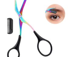 Brand New ElevateTech Eyebrow Scissors with Comb Piece