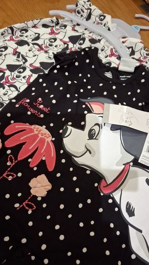 Disney baby romper 2 pack and dress