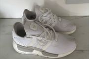 Adidas white nmd trainers size 5
