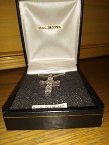 silver necklace