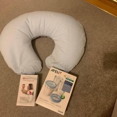 Breast Pump + Milk Storage Pots + Breast Feeding Cushion - Worth 50+!