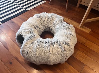 EasyStar, Plush Cat Tunnel for Indoor Cats, 80x25cm,