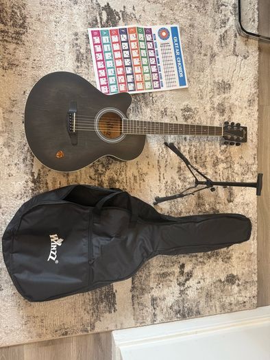 Left Handed Acoustic Guitar