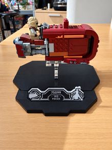 lego Rey 75099 speeder wicked brick display
