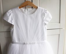 Communion dress by luxury brand La Petite Lucy