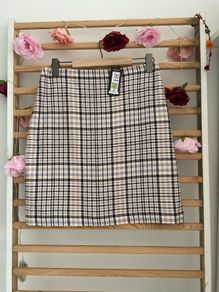 skirt Bnwt marks & Spencer mini check herringbone skirt size 12