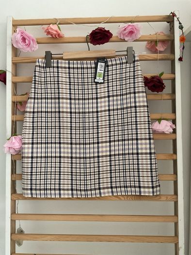 skirt Bnwt marks & Spencer mini check herringbone skirt size 12