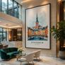 Stockholm Wall Art Print, Travel Poster Image 5