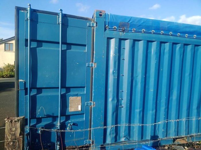 20ft Roll top shipping container ,shed ,garden room