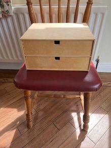 Creative Deco Mini Wooden2 Drawer Chest