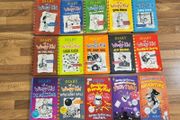 15 x Diary of a Wimpy Kid books