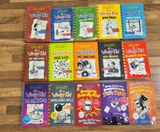 15 x Diary of a Wimpy Kid books