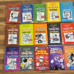 15 x Diary of a Wimpy Kid books