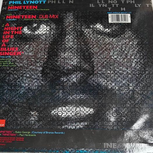 Phil Lynott, Nineteen 12" German Press Thin Lizzy