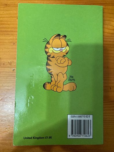 Cartoon book: 'Garfield Strikes Again'