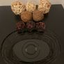 IKEA decorative rattan balls natural torka spear wicker decoration balls on stick and basket Image 4