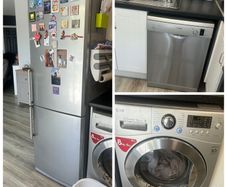 fridge freezer-dishwasher-washing machine