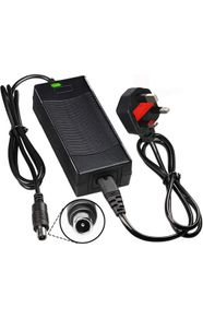 42V 2A Electric Scooter Charger 1 Pin,Power Adapter for Xiaomi M365,Pro,Pro2,Essential,1S,AOVO,Ninebot Segway ES1 ES2 ES4 E22E E25E E45E(UK Plug)