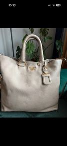 Prada Vitello Daino Leather Shopping Tote - Ideal Condition