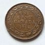 1912 Canada Large Cent Copper Coin - King George V Era Image 2
