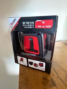 Brand New BizLine BIZ 782 276 Self-Levelling Cross Line Laser Level