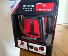 Brand New BizLine BIZ 782 276 Self-Levelling Cross Line Laser Level