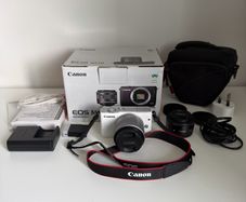 Canon EOS M10 Mirrorless Camera | 2 Lenses + Accessories