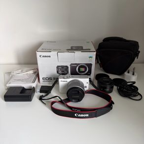 Canon EOS M10 Mirrorless Camera | 2 Lenses + Accessories
