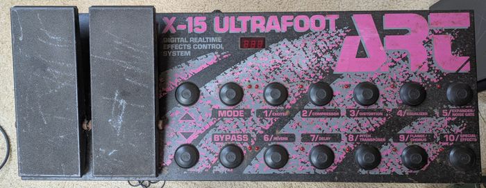 ART Multiverb alpha 2.0 multieffect unit