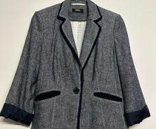 M&S navy blazer, size 10