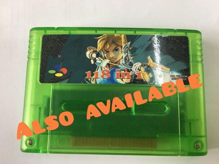OVER 140 GAMES!! Multi-Cart 8 Bit 72 Pin NES Nintendo PAL NTSC Game Cart Cartridge with Memory Function Battery Game Save