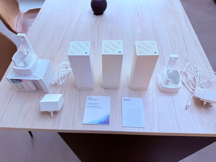 3 x Linksys Velop AC6600 Whole Home Mesh System