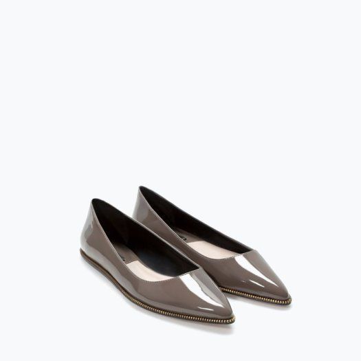 Zara Decorative Zip detail in Olive Green