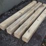 4 Rustic Wood Beams,Sanded & Cleaned .3.5ft Image 4