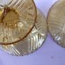 Vintage Amber Depression Glass Dessert Bowls - Set of 6 (1930s Sherbet Dishes) Image 5