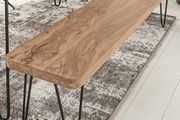 Solid wood dining bench Wooden bench Sheesham or Acacia