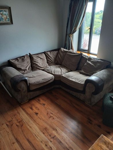 Corner Sofa suitable for rental/student accommodation