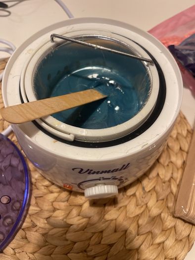 wax materials and machine