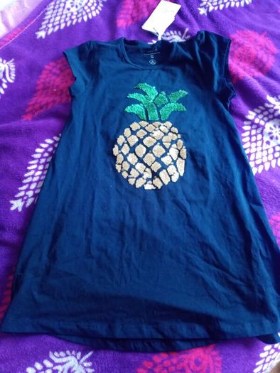 Name it pineapple tunic dress, aged 10