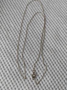 9ct white gold chain