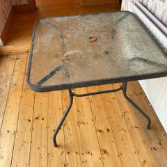 Garden table and chairs