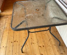 Garden table and chairs