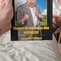 Peter Serafinowicz Autographed Butterfield Book
