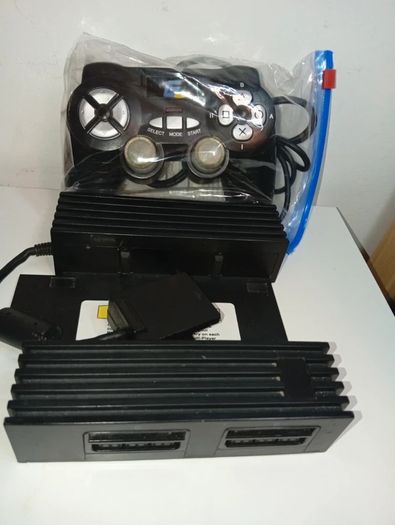 Ps 2 playstation 2 stand and multi-tap for ps2 phat plus 3rd party controller
