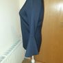 Ted Baker navy bell sleeve round neck top size 2 uk 10 Image 5