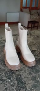 ladles Primark cream ankle boots