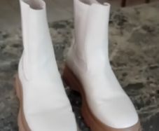ladles Primark cream ankle boots